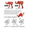 Automatically Ratchet Action PVC Pipe Cutter