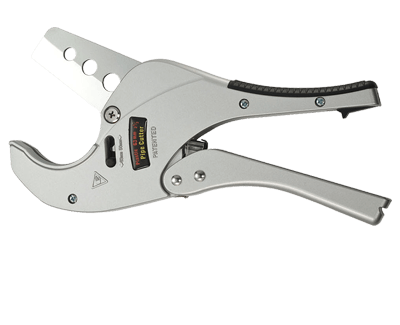 2-in-1 Large Capacity Ratchet Action PVC Pipe Cutter