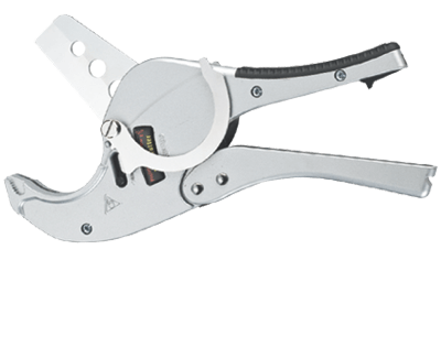 2-in-1 Large Capacity Ratchet Action PVC Pipe Cutter