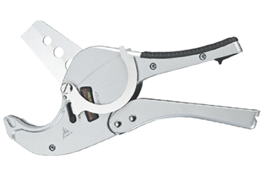 2-in-1 Large Capacity Ratchet Action PVC Pipe Cutter