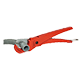 Designed to cut soft plastic pipe.