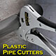 Fast and continuous ratchet action cutting.