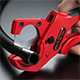 Advantage of comfortable opening angle to single-hand operating direct and labor-saving.