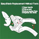 Easy Blade Replacement Without Tools